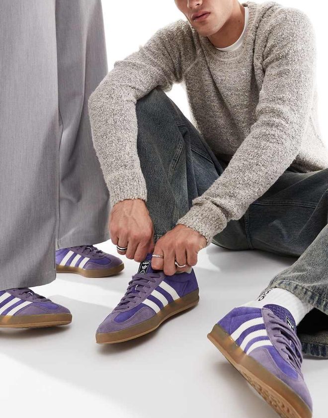 Adidas scarpe viola sale