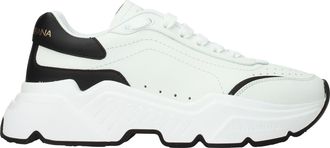 Dolce & Gabbana Sneakers Tagesmeister Damen Leder weiß/schwarz