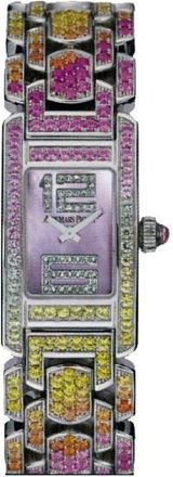 Audemars Piguet Promesse Multi-Colored Sapphire White Gold Ladies Watch 67465BC.YY.1189BC.01