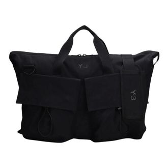 Yohji Yamamoto Tote Bags, male, Black, Size: ONE SIZE Tote Bag