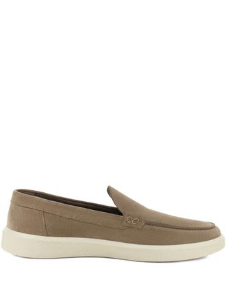 Boggi Milano Stratus suede loafers - Neutrals