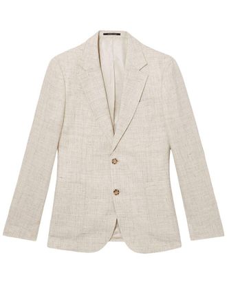 Reiss Bloomfield Linen-Blend Formal Jacket