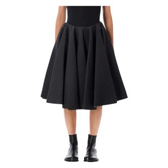Ami Dames, Rokken, Grijs, Maat: XS Wol