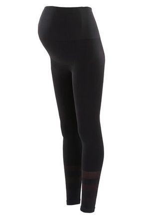 Cache Coeur Maternity/Nursing Sport Leggings in Black at Nordstrom, Size Xx-Large