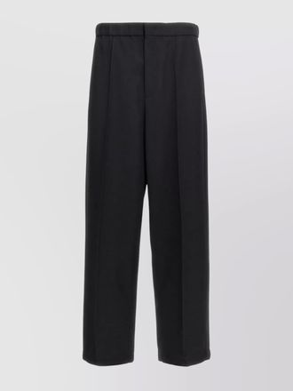 Jil Sander wool straight-leg trousers
