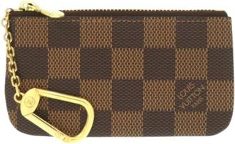 Louis Vuitton Pre-owned Wallets, female, Brown, Size: ONE SIZE Pre-owned Canvas Wallet