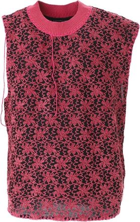 Andersson Bell Flower Ash Vest - Heren - Spencers - Roze - XL - Nylon - Truien & Vesten