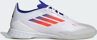 adidas adidas Performance Unisex F50 Pro Indoor Boots - White/Blue - Size UK 12.5