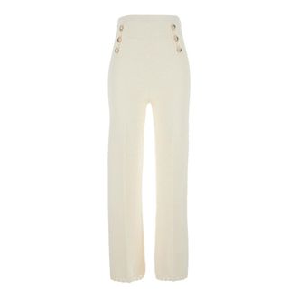 Twinset Mujer, Pantalones, Blanco, Talla: M