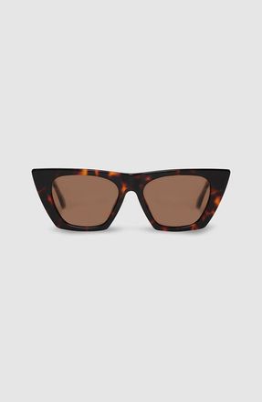 Anine Bing Paris Sunglasses in Tortoiseshell at Nordstrom