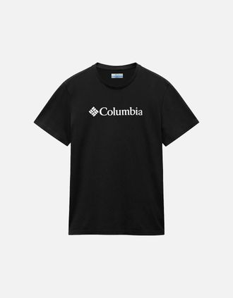 Columbia Mens Columbia Basic Large Chest Logo T-Shirt - Black - Size: 40
