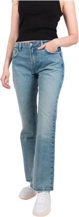 Frame Denim Straight Jeans Lwbt 727 - Dames - Regular Fit Jeans - Blauw - W27 - Jeans