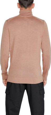 Calvin Klein Merino Wool Turtleneck - Beige