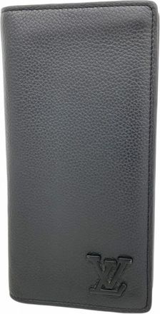 Louis Vuitton Noir Long Wallet (Bi-Fold) (Pre-Owned)