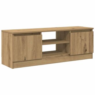 vidaXL Vidaxl - Mueble De Tv Madera De Ingenier&iacute;a Roble Artisan 102x30x36 Cm