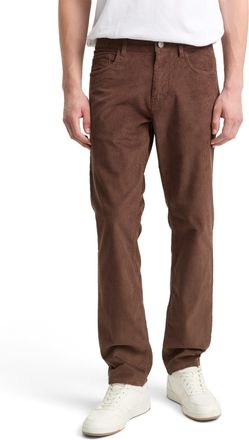 Tom Tailor Chinohose TOM TAILOR, Herren, Gr. 32, L&auml;nge 34, bag braun, Web, Obermaterial: 99% Baumwolle, 1% Elasthan. Futter: 100% Baumwolle, unifarben, straight 