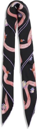 Dolce & Gabbana Womens Multicolor Silk Scarf