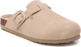 Refresh Womens Suede Clogs In Beige