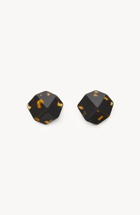 Machete Jewelry Mini Sculpture Studs in Dark Tortoise at Nordstrom