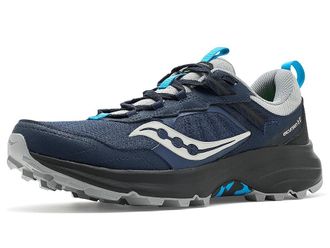 Saucony Excursion TR17 Mens Running Shoes Navy/Black 1 : 10.5 D - Medium, Textile