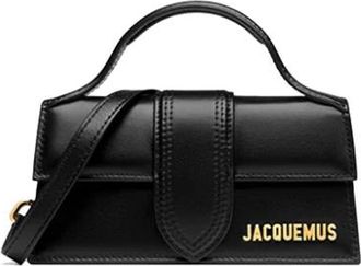 Jacquemus Le Bambino Bag - Dames - Tassen - Zwart - Maat: ONE Size Leer