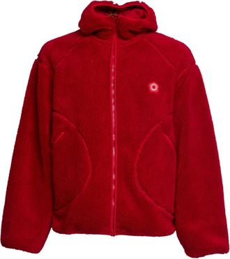 Kenzo Jassen, Heren, Rood, M, Katoen, Boke Flower 2.0 Jacket
