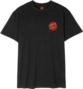 Santa Cruz T-Shirt SANTA CRUZ CLASSIC DOT CHEST SP26 NEW, Herren, Gr. XXL, schwarz, Obermaterial: 100% Baumwolle, Shirts T-Shirt, f&uuml;r sportliche Aktivit&auml;ten und 