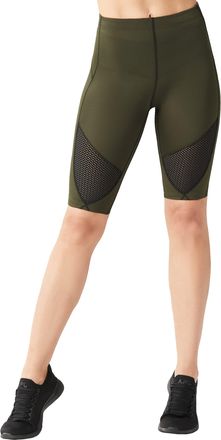 CW-X Womens Stabilyx Ventilator Joint Support Compression, Breathable Shorts for Running, Forest Night, S
