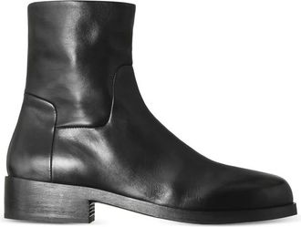 Mars&egrave;ll Schoenen, Heren, Zwart, 44 EU, Leer, Leren enkellaarzen
