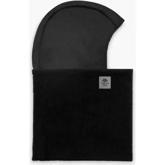 Turtle Fur Fleece Shellaclava Balaclava in Black at Nordstrom