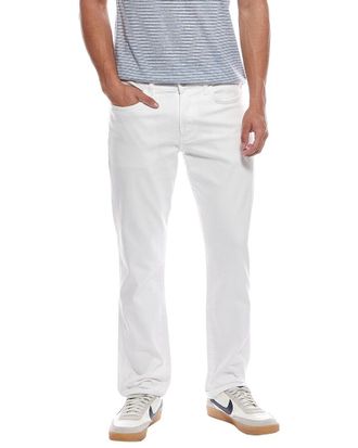 Hudson Blake White Slim Straight Jean