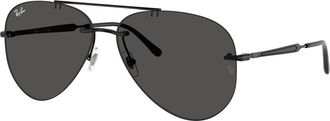 Ray-Ban Rb 3791 Aviator Zonnebril - unisex - Zonnebrillen - Zwart - 59 MM - Accessoires