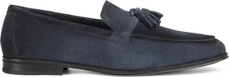Doucal's Tassel Moccasin Silhouette in Soft Calf Leather