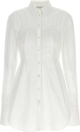 Nensi Dojaka Hybrid Shirt - Dames - Overhemden - Wit - L - Katoen - Overhemden