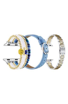 Posh Tech Set of 3 Apple Watch Watchbands in Multi Pack at Nordstrom