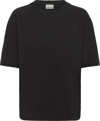 Gestuz Camiseta Cl&aacute;sica - Tops - Mujer - Negro - 2XS