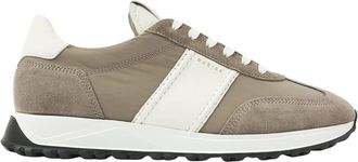 Nubikk Grijze Combi Stijlvolle Sneakers - Heren - Sneakers - Grijs - 43 EU - Schoenen