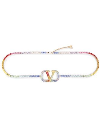 Valentino Garavani Cintura VLOGO Signature - Blu
