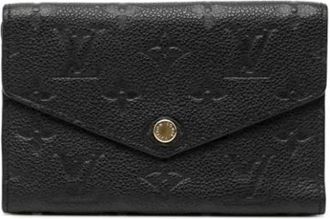 Louis Vuitton Pre-owned Wallets, female, Black, Size: ONE SIZE Pre-owned Vintage Wallet