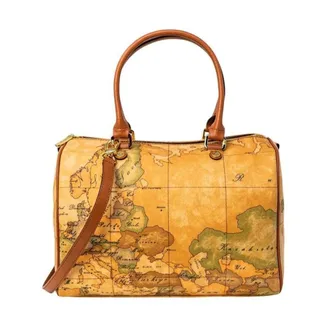 Alviero Martini 1A Classe Handbags, female, Beige, Size: ONE SIZE Elegant Leather Handbag Autumn/Winter Collection