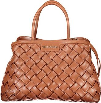 Mario Valentino Brown Polyurethane Womens Womens Bag