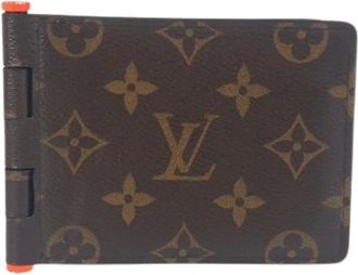 Louis Vuitton Pre-owned Wallets, male, Brown, Size: ONE SIZE Pre-owned Portefeuille Multiple Monogram Wallet