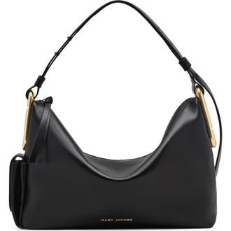 Marc Jacobs Large Scene Leather Shoulder Bag in Black at Nordstrom