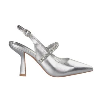 Alma En Pena Pumps, female, Gray, 5 UK, Rhinestone Strap Heeled Shoe