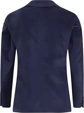 Gi Capri peaked-lapels double-breasted blazer - Blue
