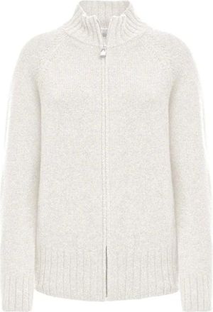 Malo Dames, Truien, Beige, Maat: XS Kasjmier