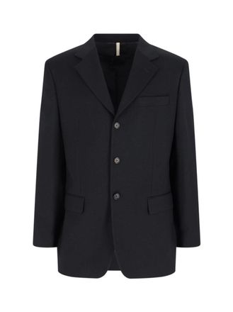 Sunflower Show Single-Breasted Blazer - Black