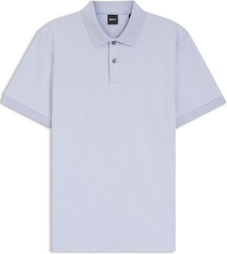 BOSS Parlay Cotton Piqu&eacute; Polo in Light/Pastel Purple at Nordstrom, Size Xx-Large