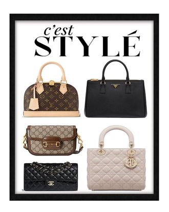 Fairchild Paris Cest Style Fashion Bags Wall Art