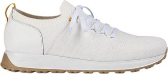 Doucal's Sneaker - Heren - Sneakers - Wit - 44 EU - Leer - Schoenen
